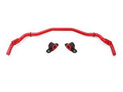 BMR Adjustable Front Sway Bar; Red (15-23 Mustang)