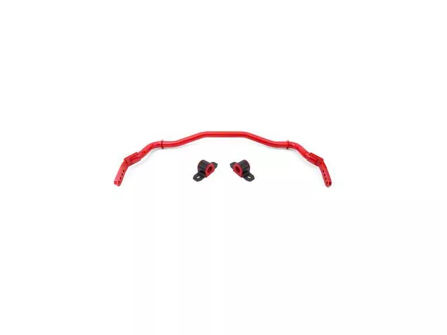 BMR Adjustable Front Sway Bar; Red (15-24 Mustang)