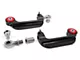 BMR Adjustable Rear Upper Control Arm Camber Links; Polyurethane/Rod End Combo; Black Anodized (15-24 Mustang)