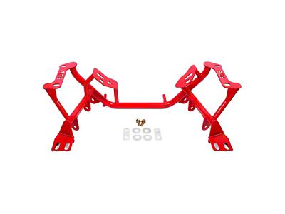 BMR Coil-Over K-Member; Standard Version; Red (96-04 Mustang)