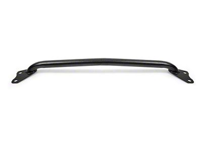 BMR Front Bumper Support; Black Hammertone (15-23 Mustang)