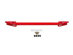 BMR Front of K-Member Chassis Brace; Red (15-23 Mustang)