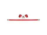 BMR Rear Strut Tower Brace; Red (15-26 Mustang)