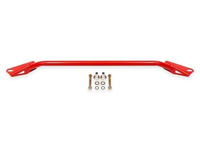 BMR Front Subframe Chassis Brace; 2-Point; Red (24-26 Mustang)