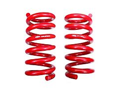 BMR Rear Lowering Springs; Handling Version; Red (18-23 Mustang GT w/ MagneRide; 15-20 Mustang GT350)