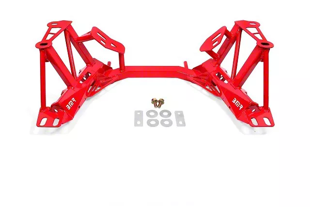 BMR Mustang K-Member without Spring Perches; Premium Version; Red BMR ...