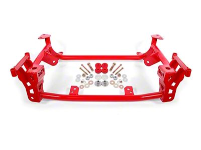 BMR Lightweight K-Member; Street/Strip Version; Red (15-25 Mustang)