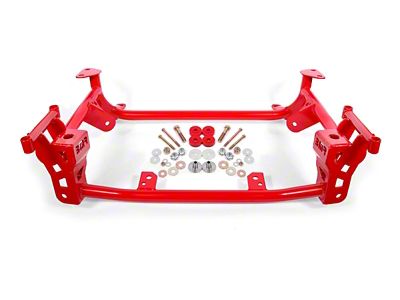 BMR Lightweight K-Member; Street/Strip Version; Red (15-24 Mustang)