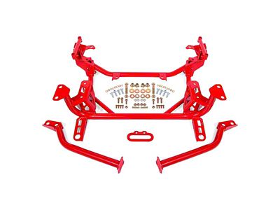 BMR Lightweight K-Member; Street Version; Red (15-24 Mustang)