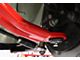 BMR Non-Adjustable Front Lower Control A-Arms; Polyurethane/Delrin Combo; 18mm Standard Ball Joint; Red (05-09 Mustang)
