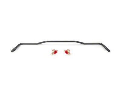 BMR Non-Adjustable Rear Sway Bar; Black Hammertone (15-25 Mustang)