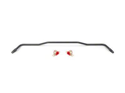 BMR Non-Adjustable Rear Sway Bar; Black Hammertone (15-24 Mustang)