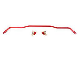 BMR Non-Adjustable Rear Sway Bar; Red (15-23 Mustang)