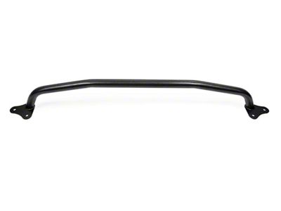 BMR Rear Bumper Support; Black Hammertone (15-25 Mustang)
