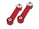 BMR Rear Lower Vertical Links; Polyurethane Bushings; Red (15-24 Mustang, Excluding GT500)