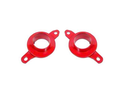BMR Upper Coil Spring Seat; Red (79-04 Mustang)