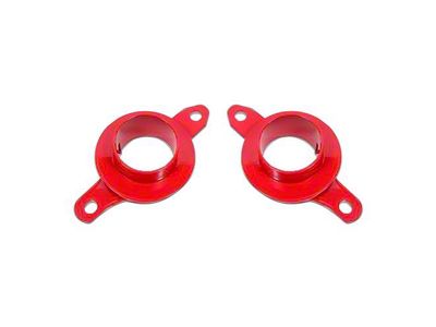 BMR Upper Coil Spring Seat; Red (79-04 Mustang)