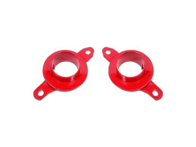 BMR Upper Coil Spring Seat; Red (79-04 Mustang)