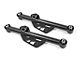 BMR Non-Adjustable DOM Rear Lower Control Arms; Spherical Bearings; Black Hammertone (99-04 Mustang, Excluding Cobra)