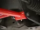 BMR Non-Adjustable Front Lower Coil-Over A-Arms; Polyurethane Bushings; Standard Ball Joint; Red (94-04 Mustang)