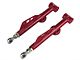 BMR On-Car Adjustable DOM Rear Lower Control Arms; Polyurethane/Rod End Combo; Red (99-04 Mustang, Excluding Cobra)