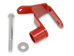 BMR Panhard Bar Relocation Bracket; Red (05-14 Mustang)