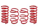 BMR Lowering Springs; Performance Version; Red (15-25 Mustang GT w/o MagneRide)