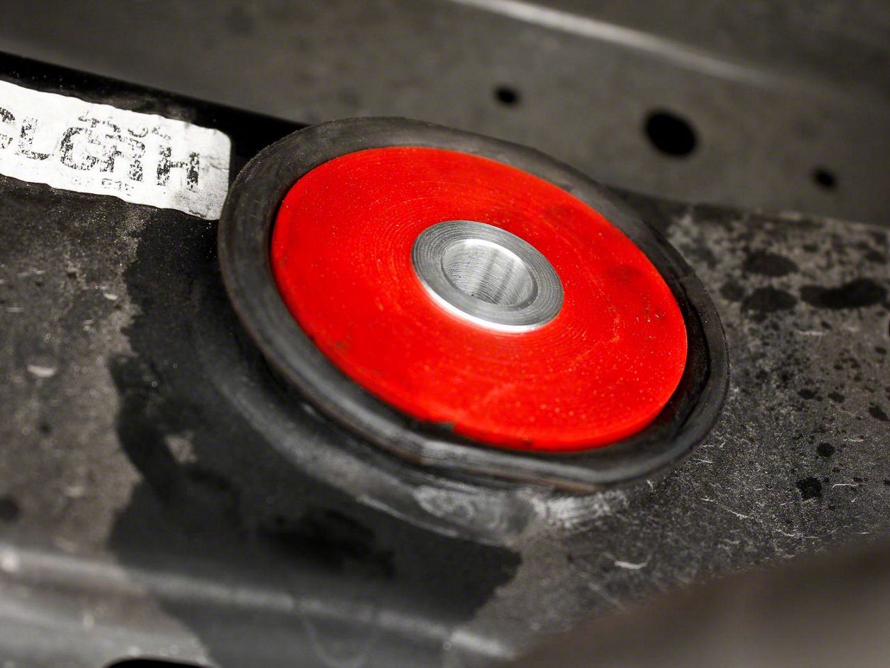 BMR Mustang Differential Lockout Bushing Kit; Polyurethane; Red BMRBK051 (1523 Mustang) Free