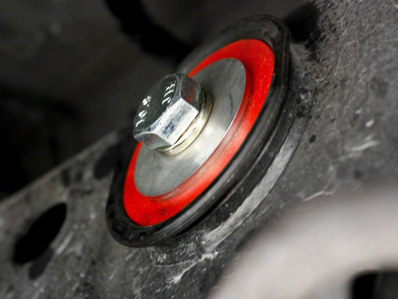 BMR Mustang Differential Lockout Bushing Kit; Polyurethane; Red BMRBK051 (1523 Mustang) Free