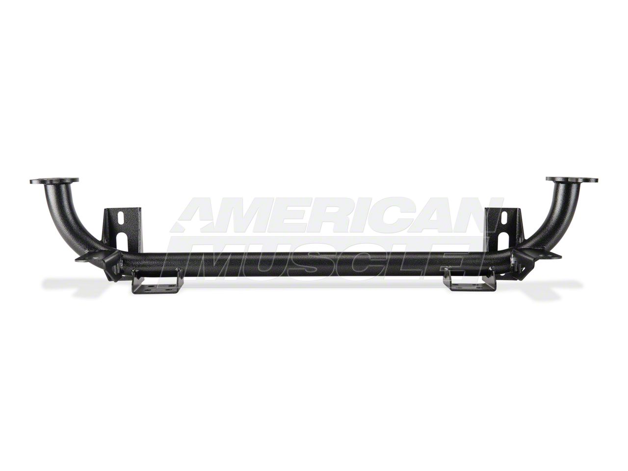 BMR Mustang Radiator Support with Sway Bar Mounts; Black