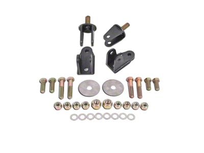 BMR Rear Coil-Over Conversion Kit without Control Arm Brackets; Black Hammertone (79-04 Mustang, Excluding 99-04 Cobra)