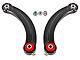 BMR Fixed Rear Upper Control Arm Camber Links; Poly; Black (15-24 Mustang)