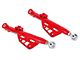 BMR Single Adjustable DOM Rear Lower Control Arms; Polyurethane/Rod End Combo; Red (79-98 Mustang)