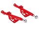 BMR Single Adjustable DOM Rear Lower Control Arms; Polyurethane/Rod End Combo; Red (99-04 Mustang, Excluding Cobra)