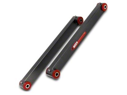 BMR Mustang Steel Anti-Wheel Hop Package; Black Hammertone