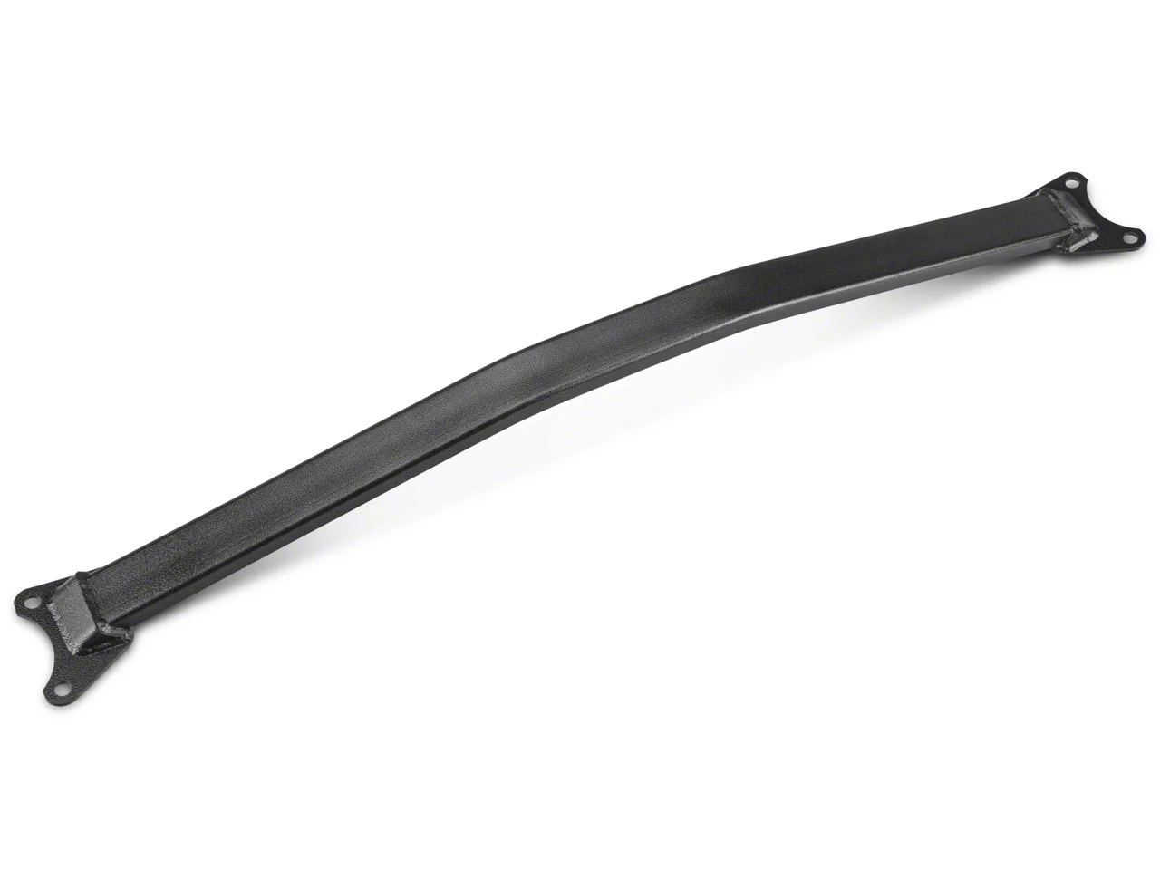 BMR Mustang Tubular Strut Tower Brace; Black Hammertone BMRSTB011H (05