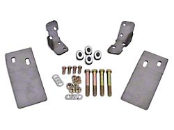 BMR Upper Torque Box Reinforcment Plates; Natural (79-04 Mustang)