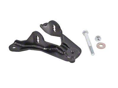 BMR Rear Upper Control Arm Mount; Black Hammertone (05-10 Mustang)