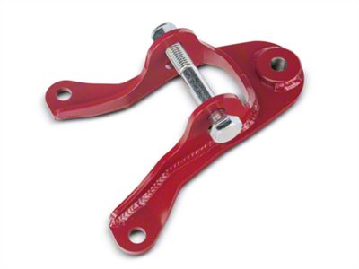 BMR Rear Upper Control Arm Mount; Red (11-14 Mustang)