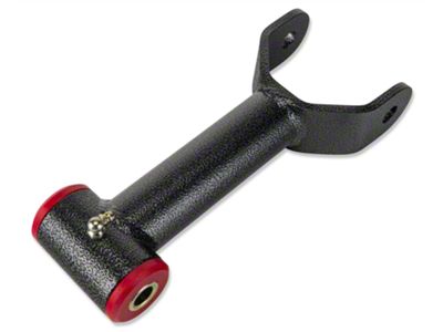 BMR Non-Adjustable DOM Rear Upper Control Arm; Polyurethane Bushings; Black Hammertone (05-10 Mustang)