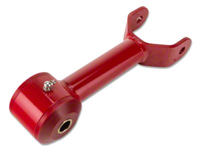 BMR Non-Adjustable DOM Rear Upper Control Arm; Polyurethane Bushings; Red (11-14 Mustang)
