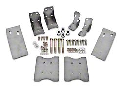 BMR Torque Box Reinforcement Plate Kit; Natural (79-04 Mustang)