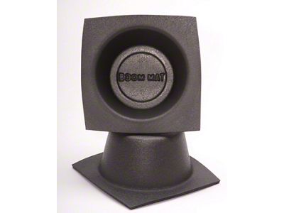 Boom Mat Speaker Baffles; 5-1/4-Inch Round Slim (Universal; Some Adaptation May Be Required)