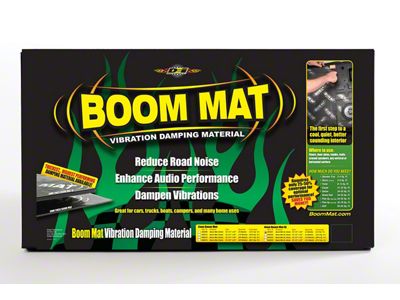 Boom Mat XL Vibration Dampening Material (Universal; Some Adaptation May Be Required)