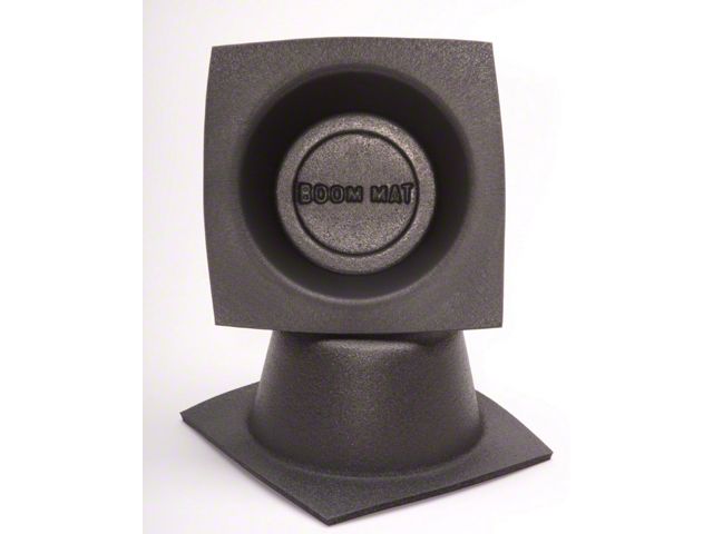 Boom Mat Speaker Baffles; 6-3/4-Inch Round Slim (Universal; Some Adaptation May Be Required)