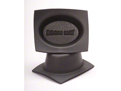 Boom Mat Speaker Baffles; 6x8-Inch Oval (Universal; Some Adaptation May Be Required)