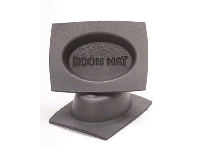 Boom Mat Speaker Baffles; 6x8-Inch Oval Slim (Universal; Some Adaptation May Be Required)