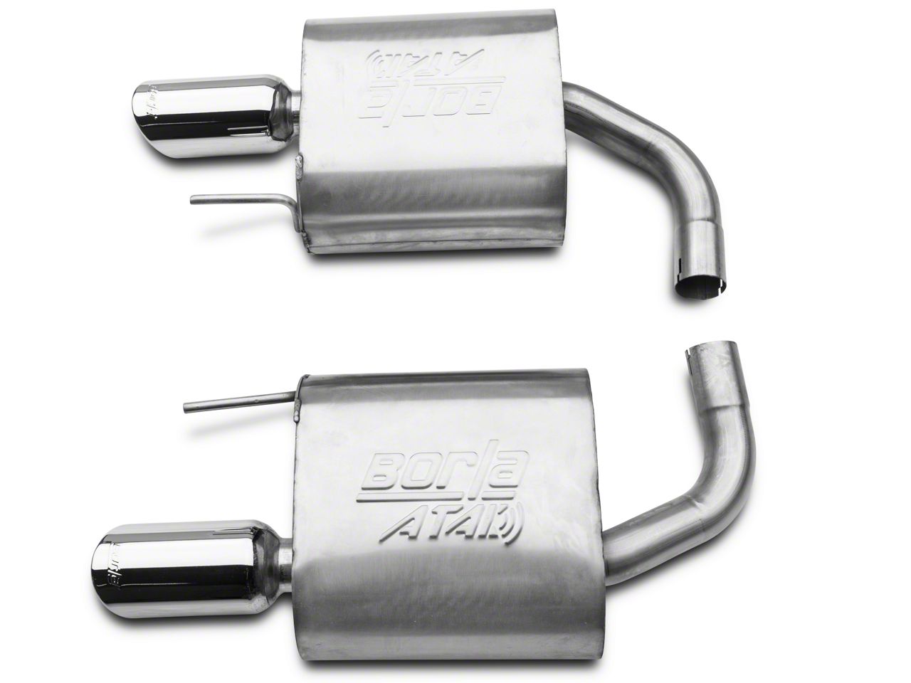 Borla Mustang ATAK Axle-Back Exhaust with Polished Tips 398010 (15