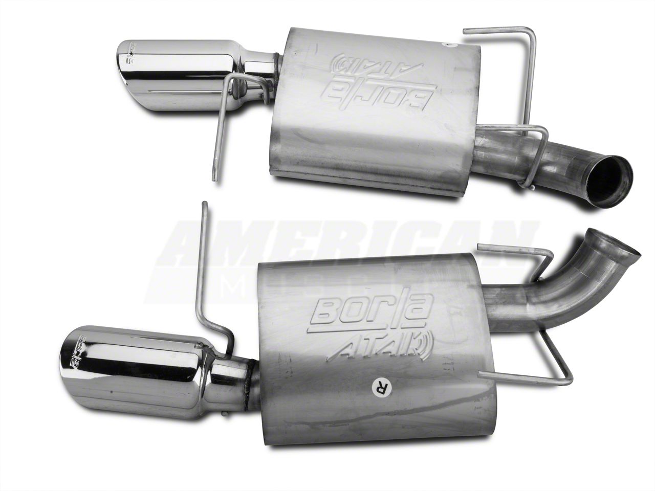 Borla Mustang ATAK AxleBack Exhaust with Polished Tips 11838 (1314