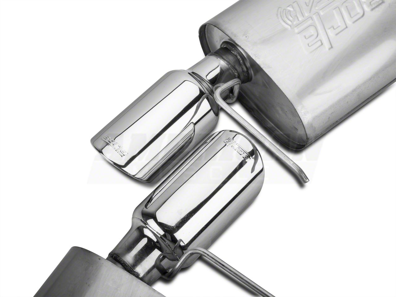 Borla Mustang ATAK AxleBack Exhaust with Polished Tips 11838 (1314